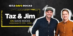 Taz & Jim on Dave Rocks