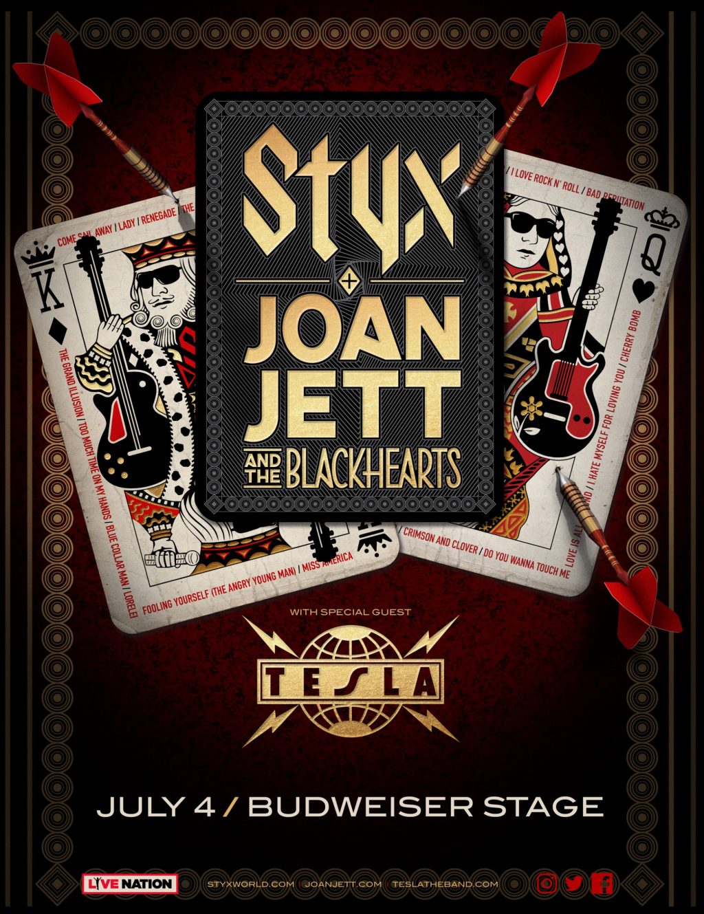 Styx Joan Jett The Blackhearts 107 5 Dave Rocks Styx Joan Jett The Blackhearts 107 5 Dave Rocks