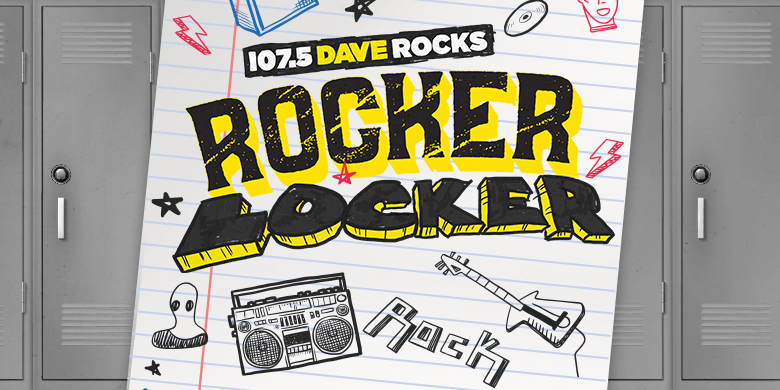Rocker Locker on 107.5 Dave Rocks