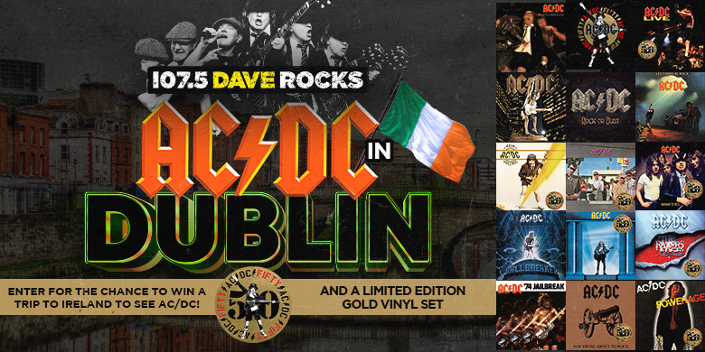 WIN A Trip to see AC/DC in Dublin – Enter Today!