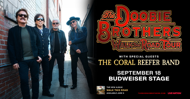 THE DOOBIE BROTHERS at Budweiser Stage | 107.5 Dave Rocks