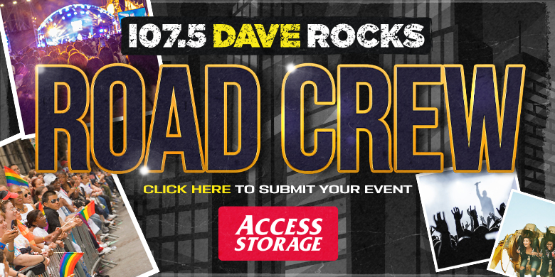 107.5 Dave Rocks | The Access Storage Dave Rocks Road Crew