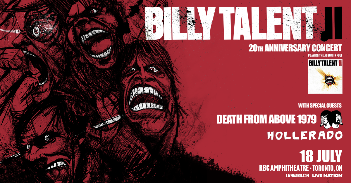 Billy Talent at RBC Amphitheatre | 107.5 Dave Rocks