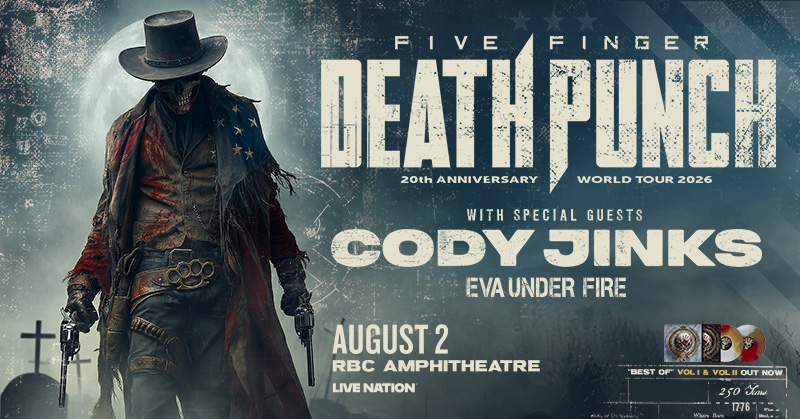 Five Finger Death Punch at RBC Amphitheatre | 107.5 Dave Rocks