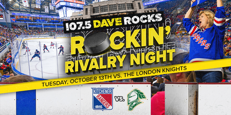 Kitchener Rangers Rockin’ Rivalry Night
